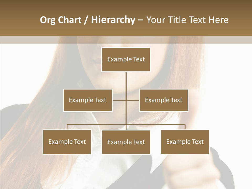 Young Female Beauty PowerPoint Template