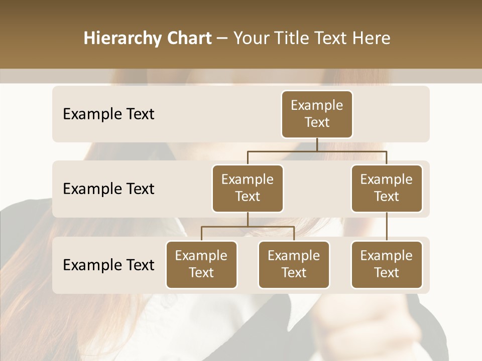 Young Female Beauty PowerPoint Template