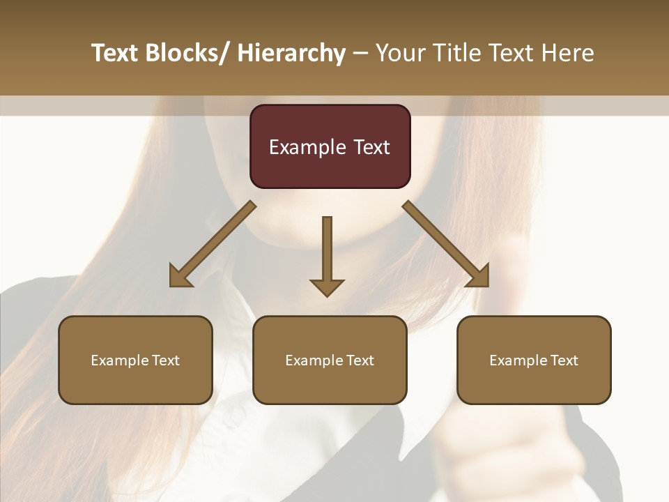 Young Female Beauty PowerPoint Template