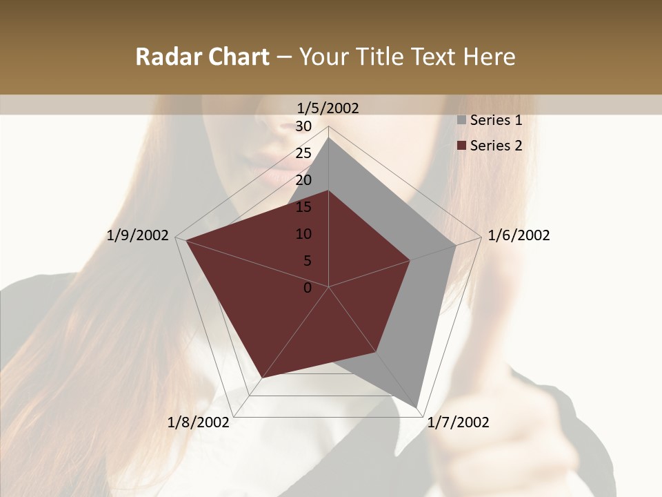 Young Female Beauty PowerPoint Template