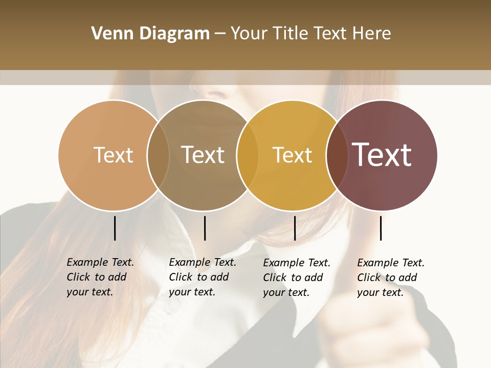 Young Female Beauty PowerPoint Template