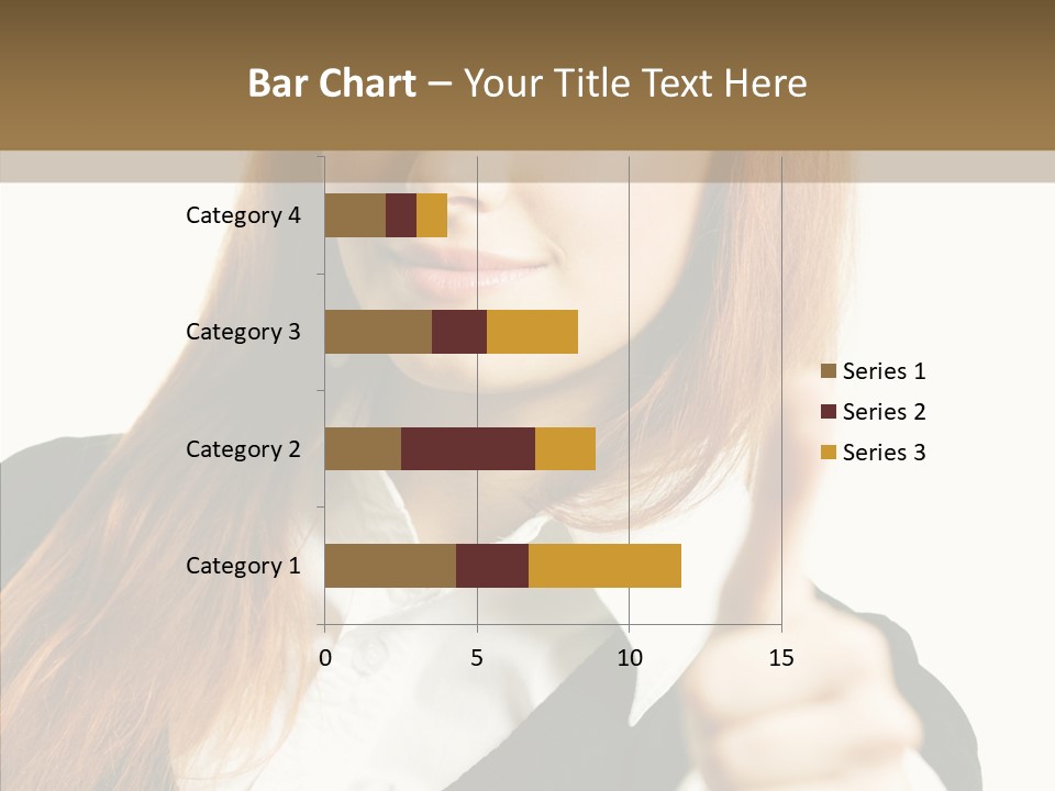 Young Female Beauty PowerPoint Template