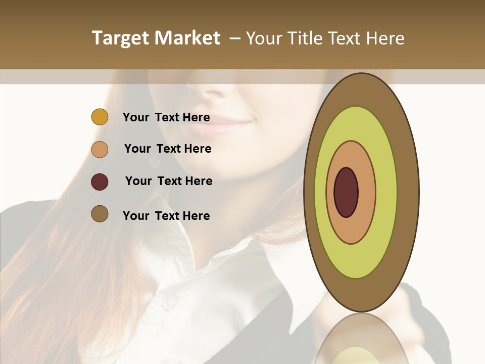Young Female Beauty PowerPoint Template