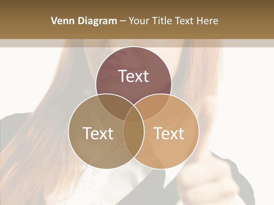 Young Female Beauty PowerPoint Template