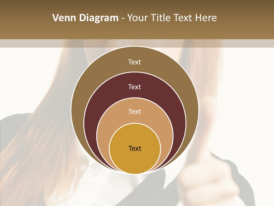Young Female Beauty PowerPoint Template