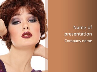 Skincare Look Lovely PowerPoint Template