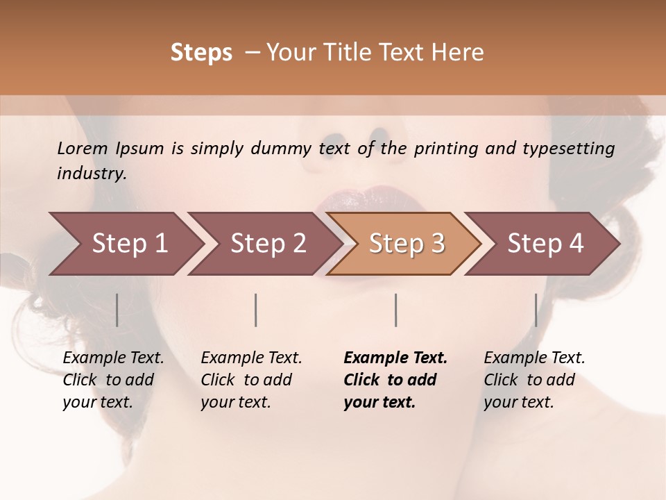 Skincare Look Lovely PowerPoint Template