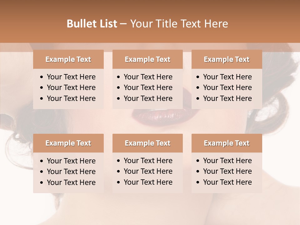 Skincare Look Lovely PowerPoint Template