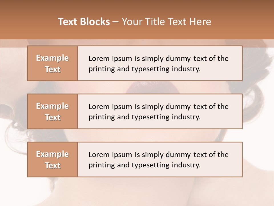Skincare Look Lovely PowerPoint Template