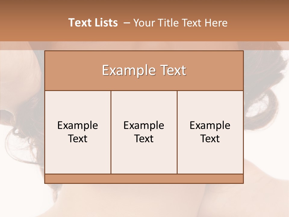 Skincare Look Lovely PowerPoint Template