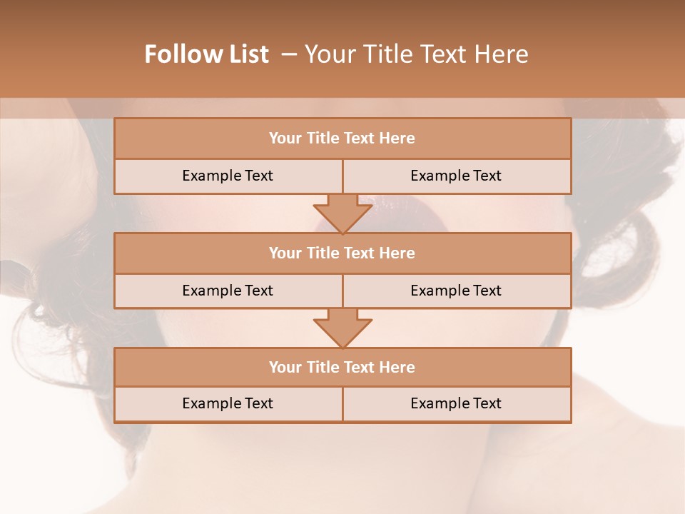 Skincare Look Lovely PowerPoint Template