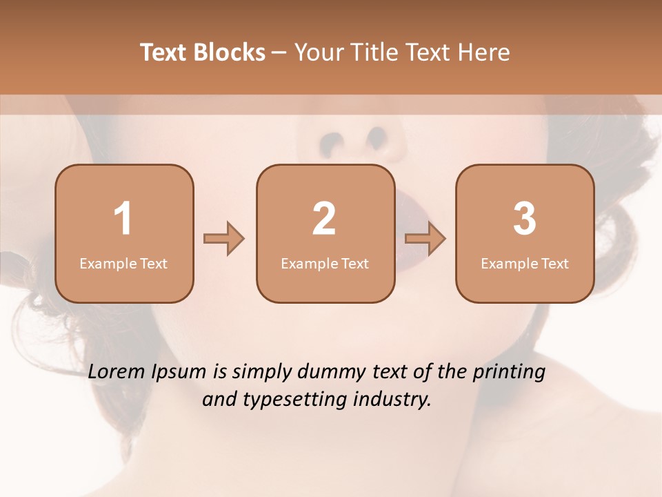Skincare Look Lovely PowerPoint Template