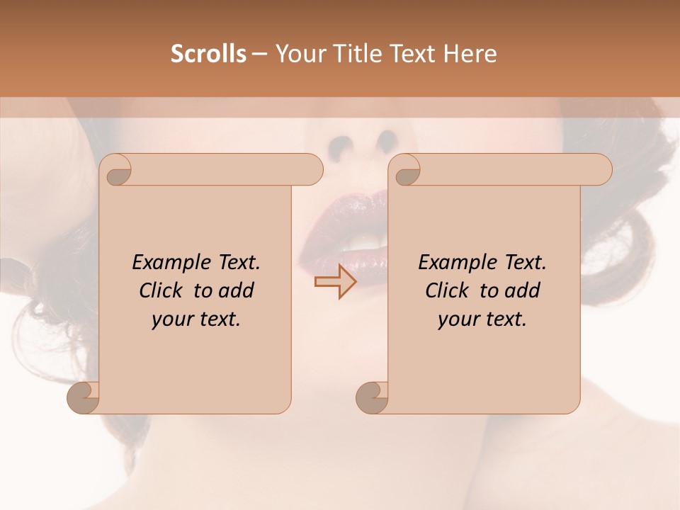 Skincare Look Lovely PowerPoint Template