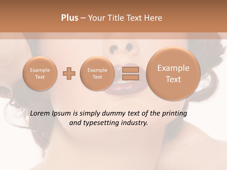 Skincare Look Lovely PowerPoint Template