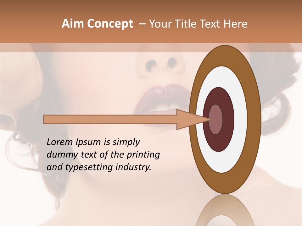 Skincare Look Lovely PowerPoint Template