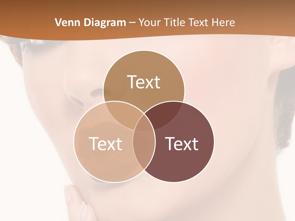 Fashion Glamour Wig PowerPoint Template