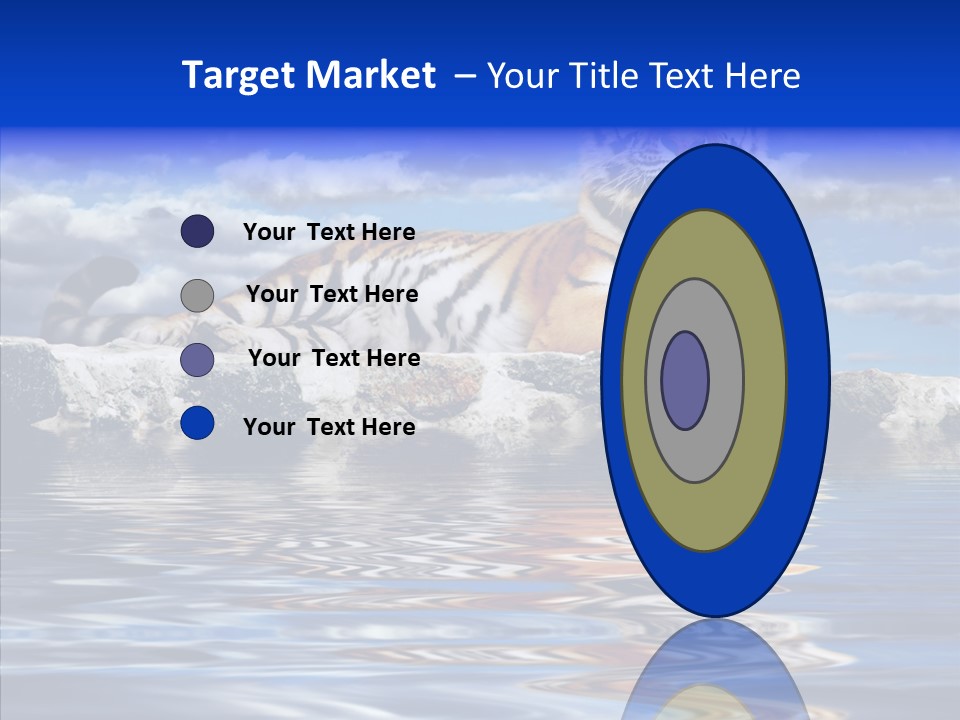 Black Cats Tiger PowerPoint Template