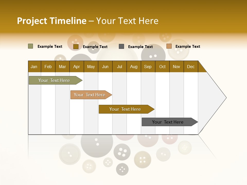 Vintage Button Retro PowerPoint Template