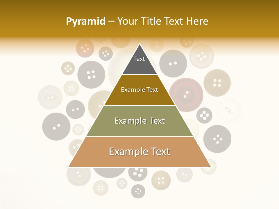 Vintage Button Retro PowerPoint Template