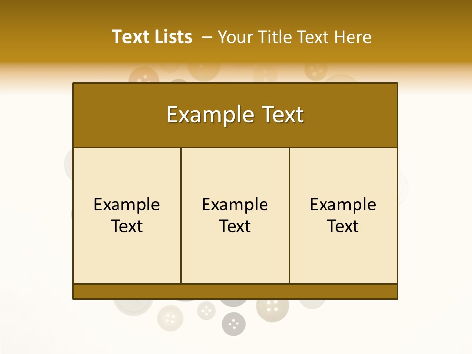 Vintage Button Retro PowerPoint Template