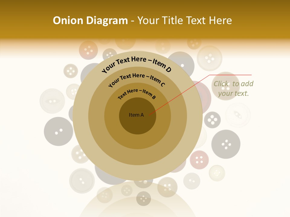 Vintage Button Retro PowerPoint Template