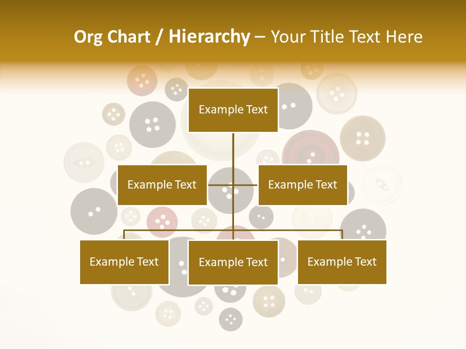 Vintage Button Retro PowerPoint Template