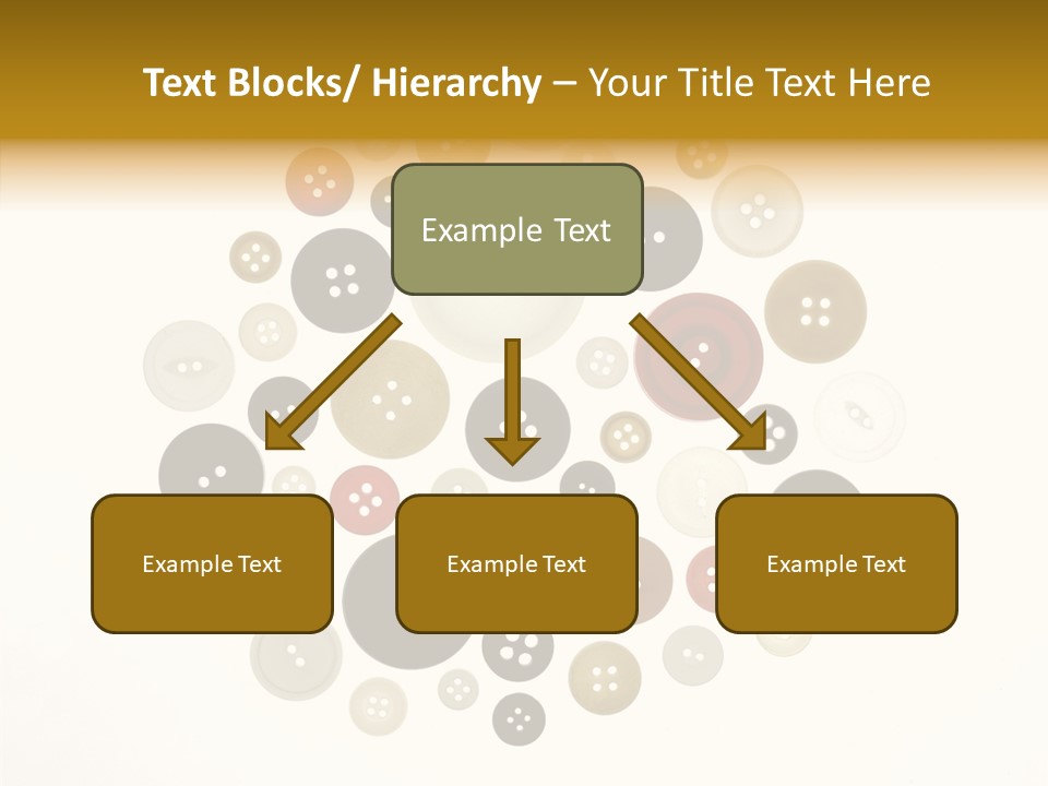 Vintage Button Retro PowerPoint Template