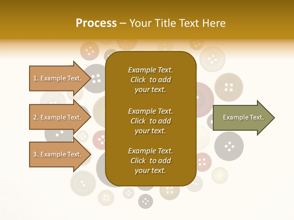 Vintage Button Retro PowerPoint Template