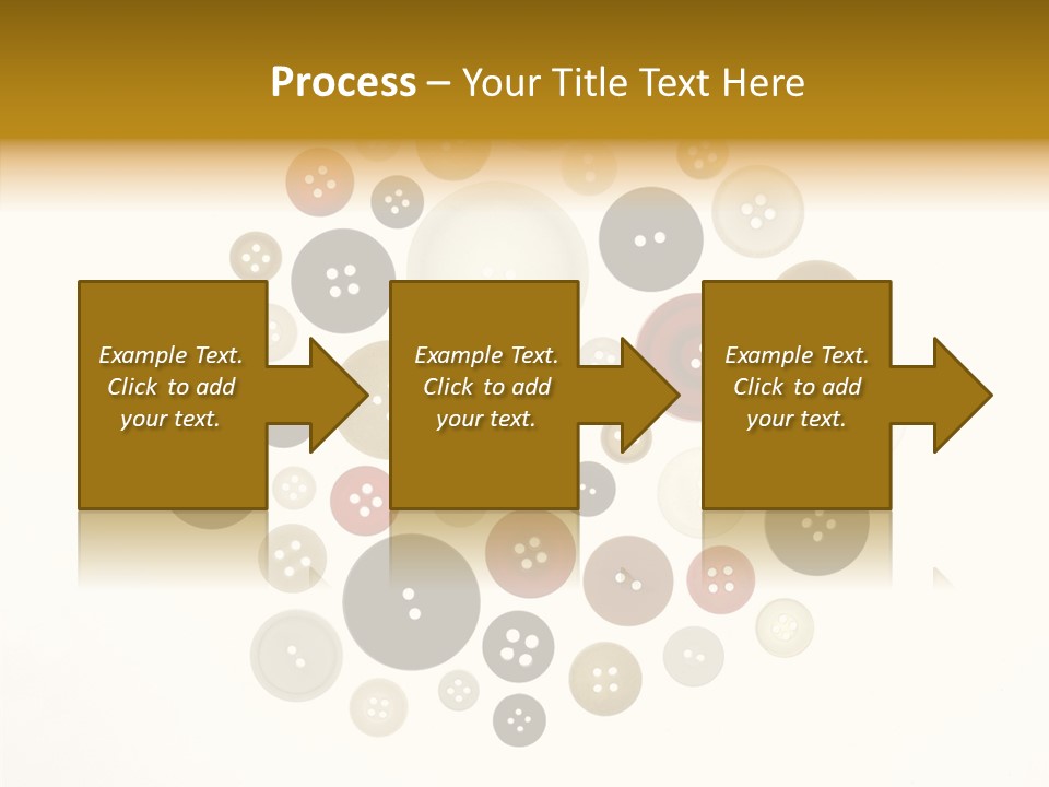 Vintage Button Retro PowerPoint Template