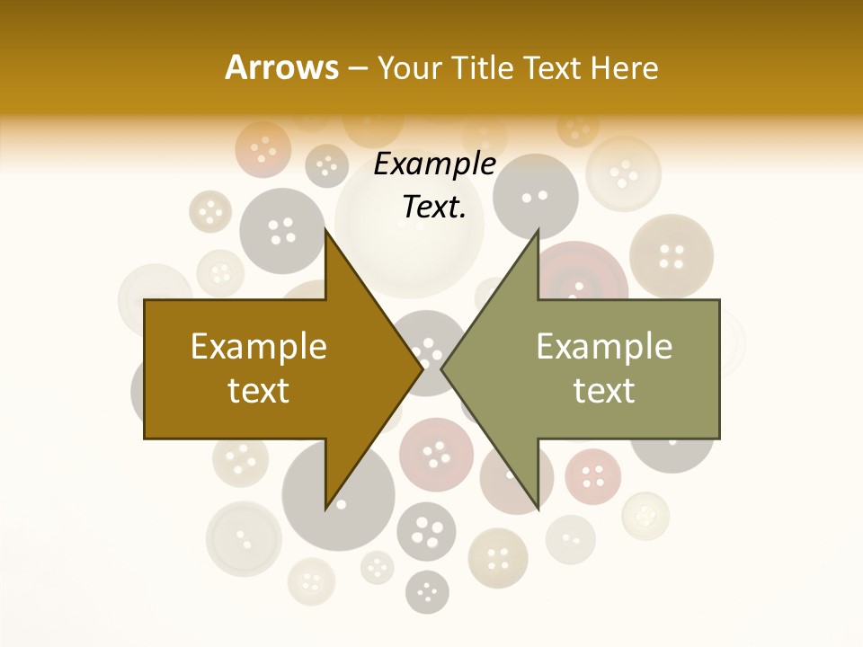 Vintage Button Retro PowerPoint Template