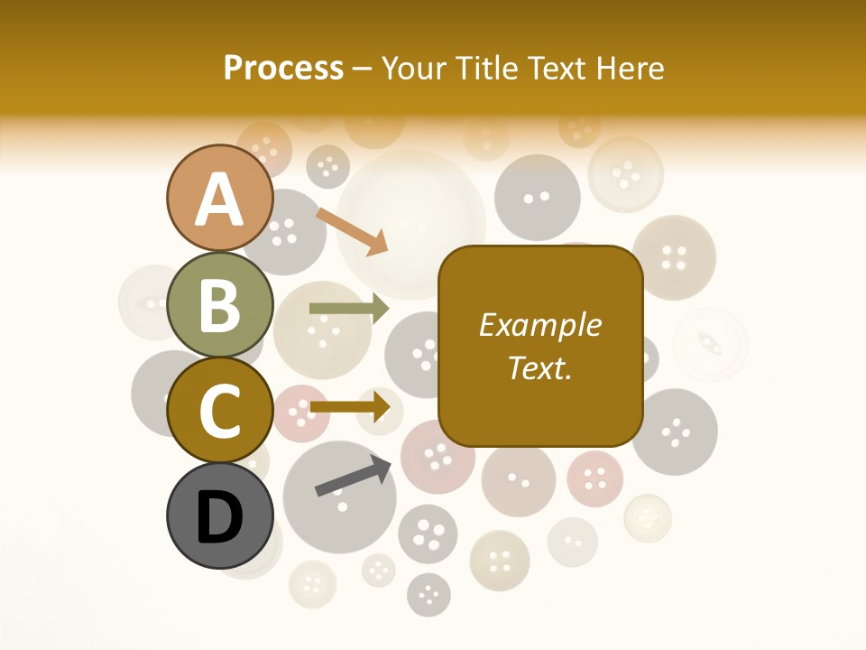 Vintage Button Retro PowerPoint Template