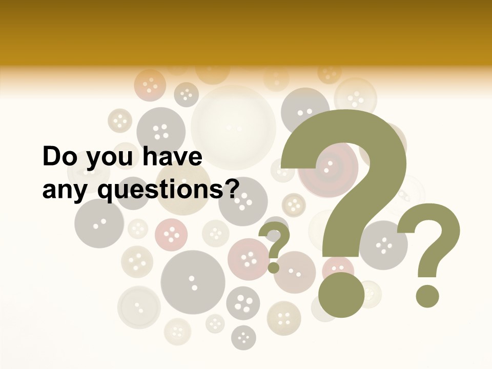 Vintage Button Retro PowerPoint Template