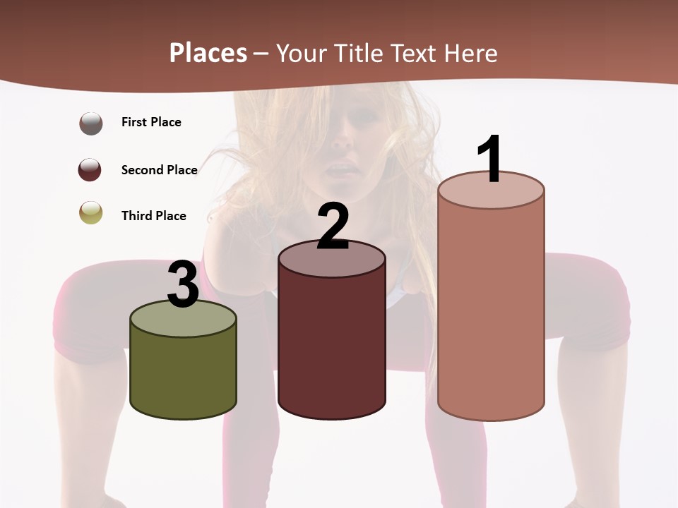 Moving Posing Stunt PowerPoint Template