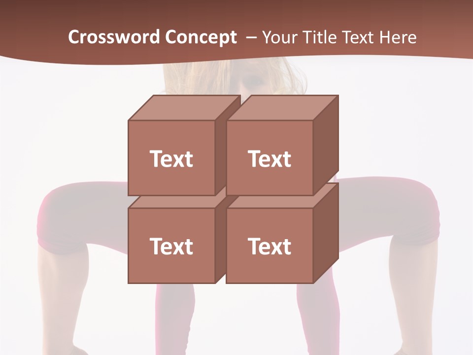 Moving Posing Stunt PowerPoint Template