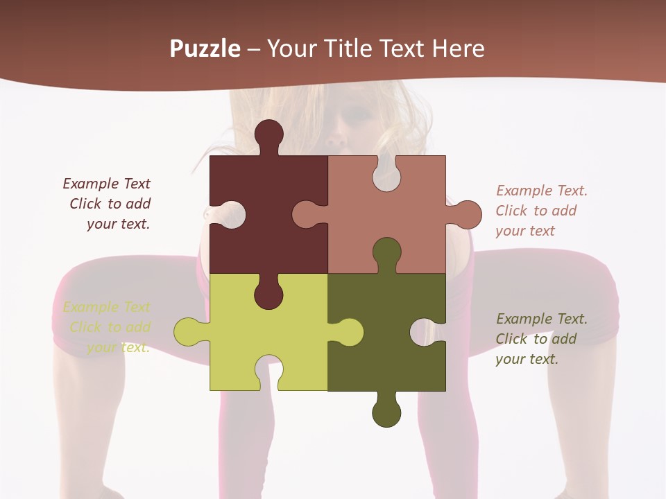 Moving Posing Stunt PowerPoint Template