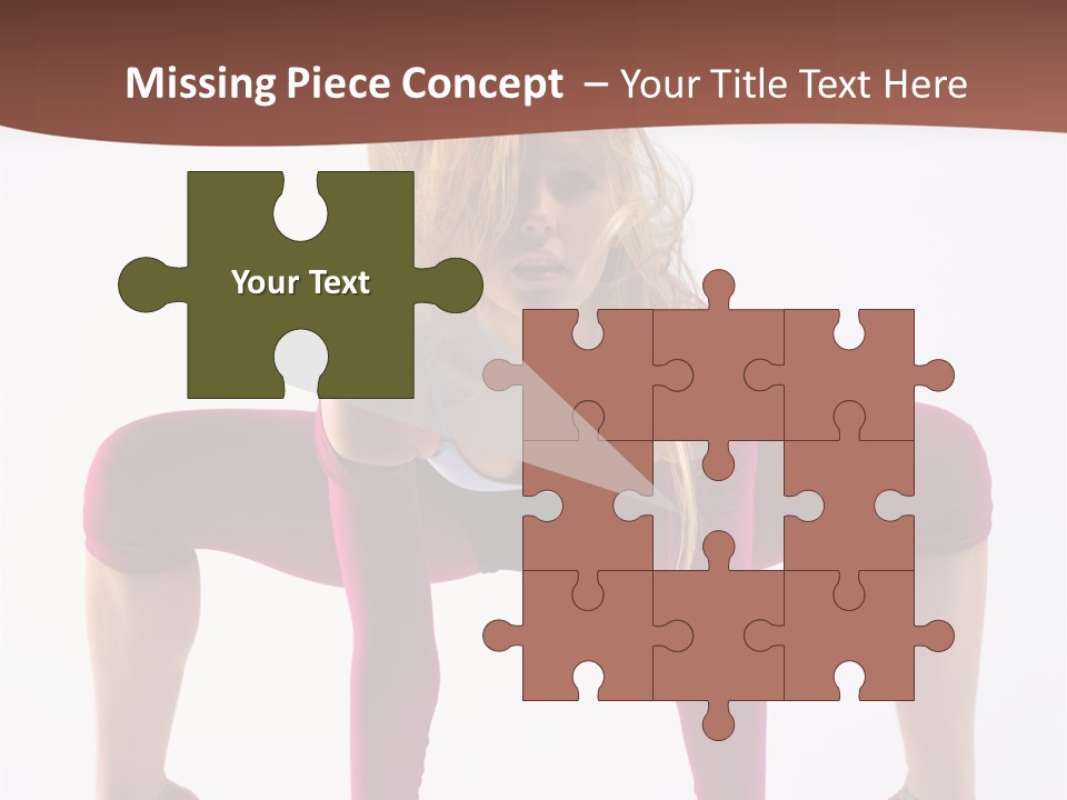 Moving Posing Stunt PowerPoint Template