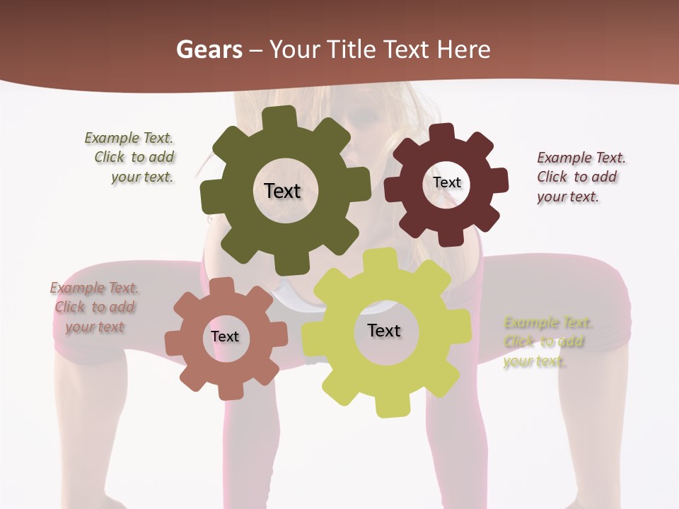 Moving Posing Stunt PowerPoint Template