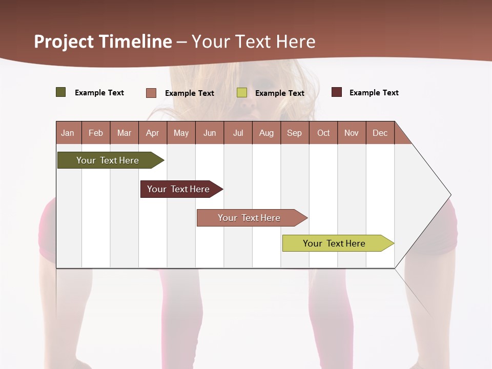 Moving Posing Stunt PowerPoint Template