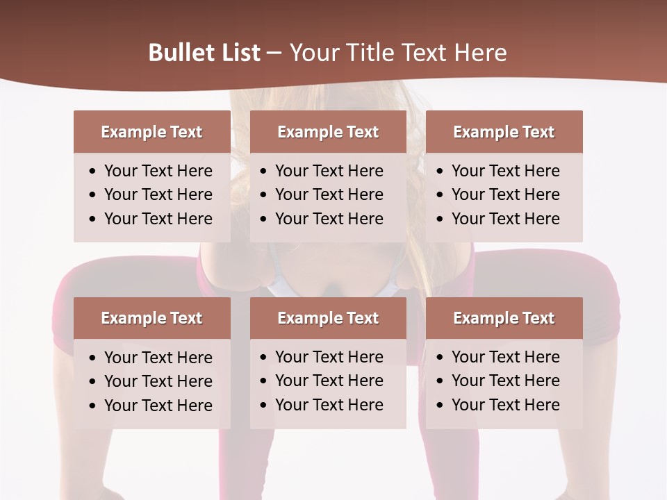 Moving Posing Stunt PowerPoint Template