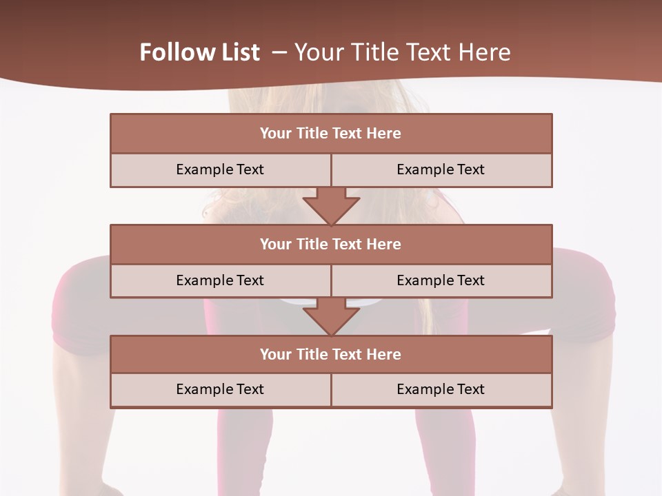 Moving Posing Stunt PowerPoint Template