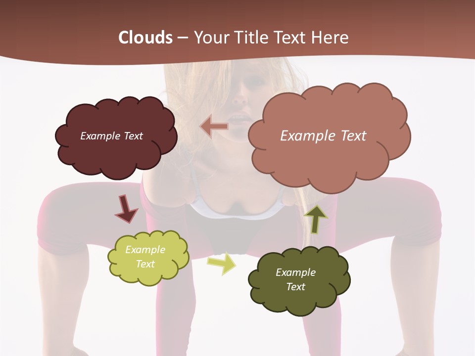 Moving Posing Stunt PowerPoint Template