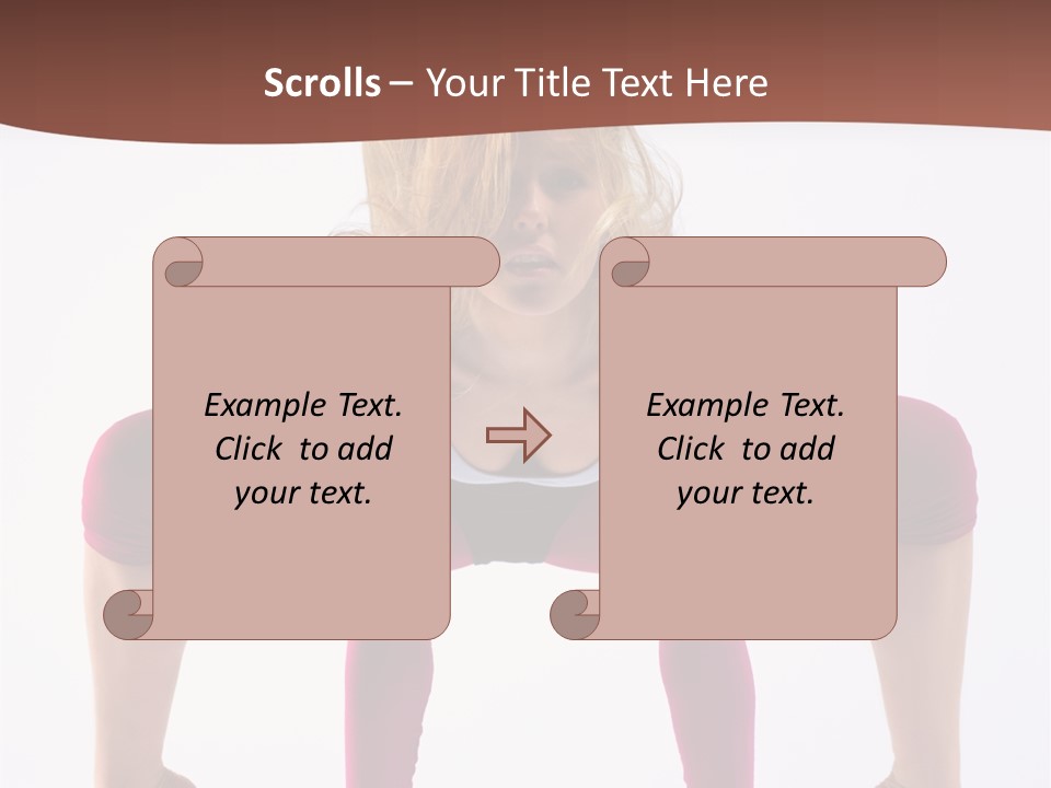 Moving Posing Stunt PowerPoint Template