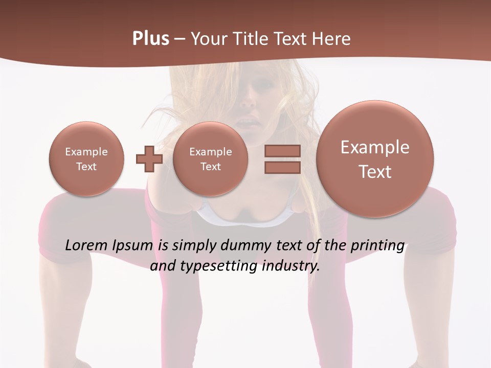 Moving Posing Stunt PowerPoint Template