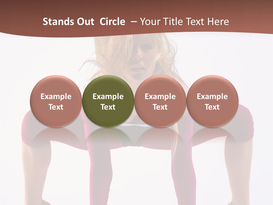 Moving Posing Stunt PowerPoint Template