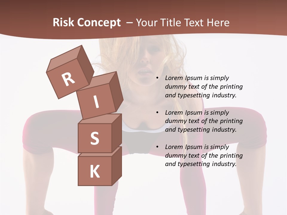 Moving Posing Stunt PowerPoint Template