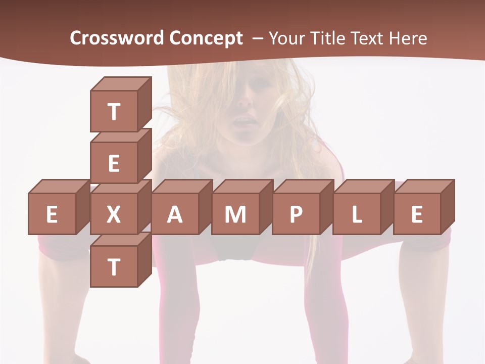 Moving Posing Stunt PowerPoint Template