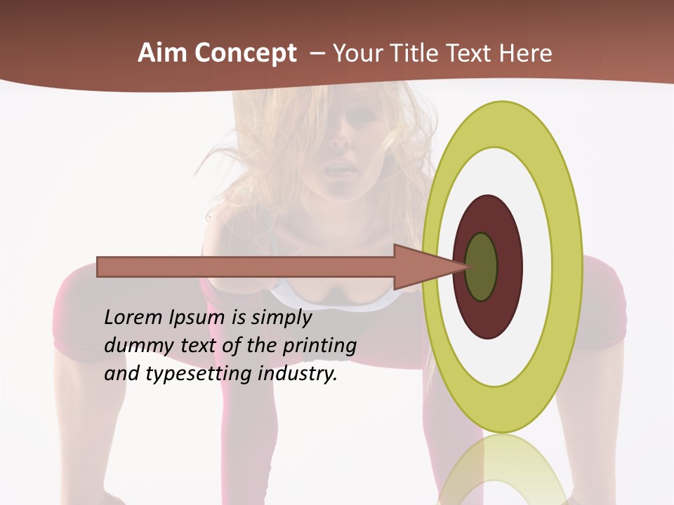 Moving Posing Stunt PowerPoint Template