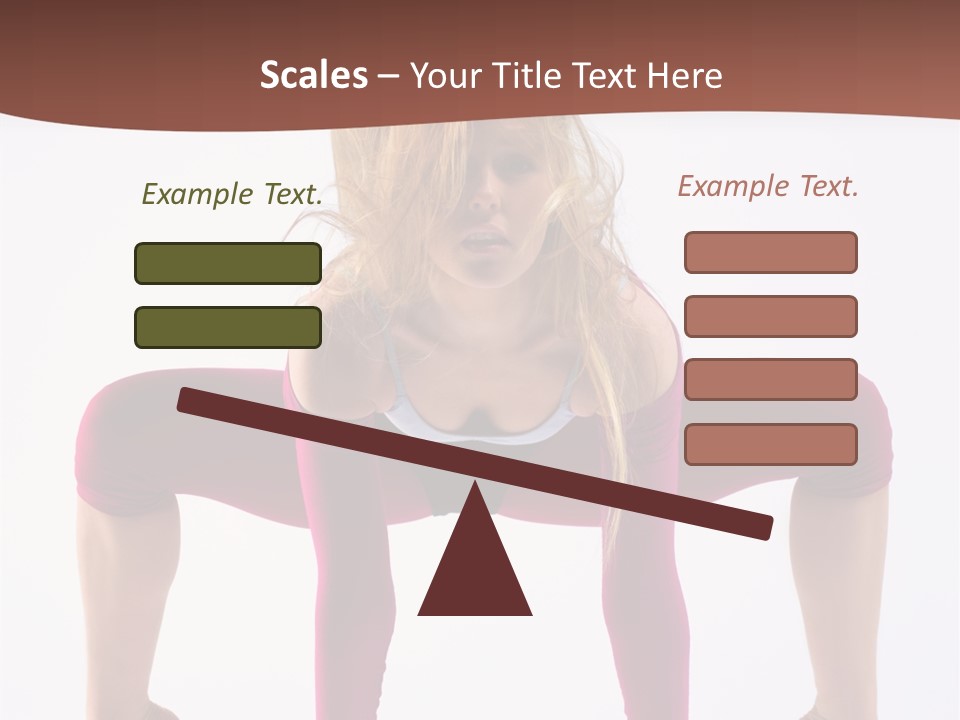 Moving Posing Stunt PowerPoint Template