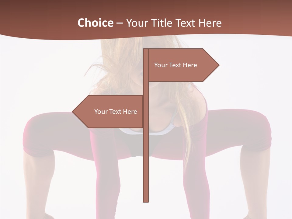 Moving Posing Stunt PowerPoint Template