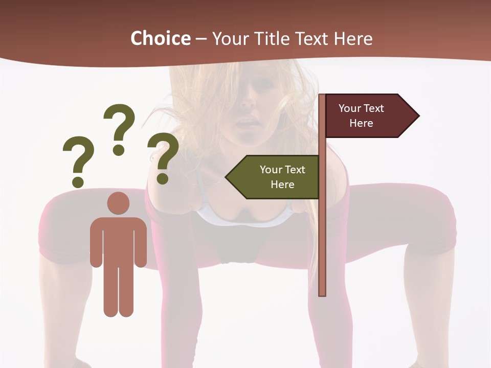 Moving Posing Stunt PowerPoint Template